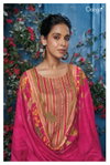 Claire 2103 By Ganga Cotton Silk Printed Dress Material Catalog